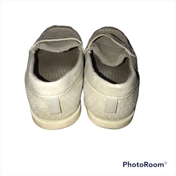 CARTER’S khaki loafers loafer boat shoes slip on shoes moccasins size 8 toddler - Picture 3 of 6